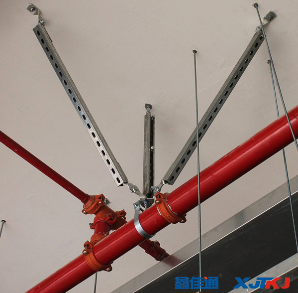 單管側(cè)縱向抗震支架