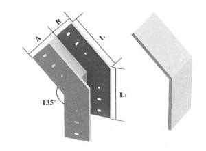 45度垂直等徑上彎通XQJ-C-45°B
